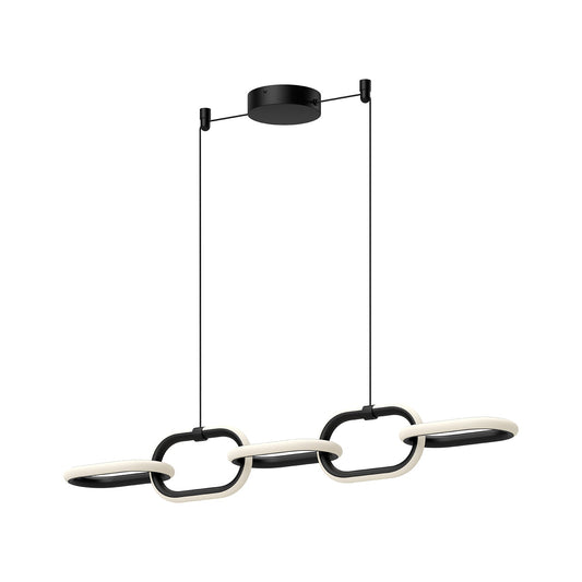 Kuzco Airen black [universal voltage] linear pendant LP92636-BK-UNV