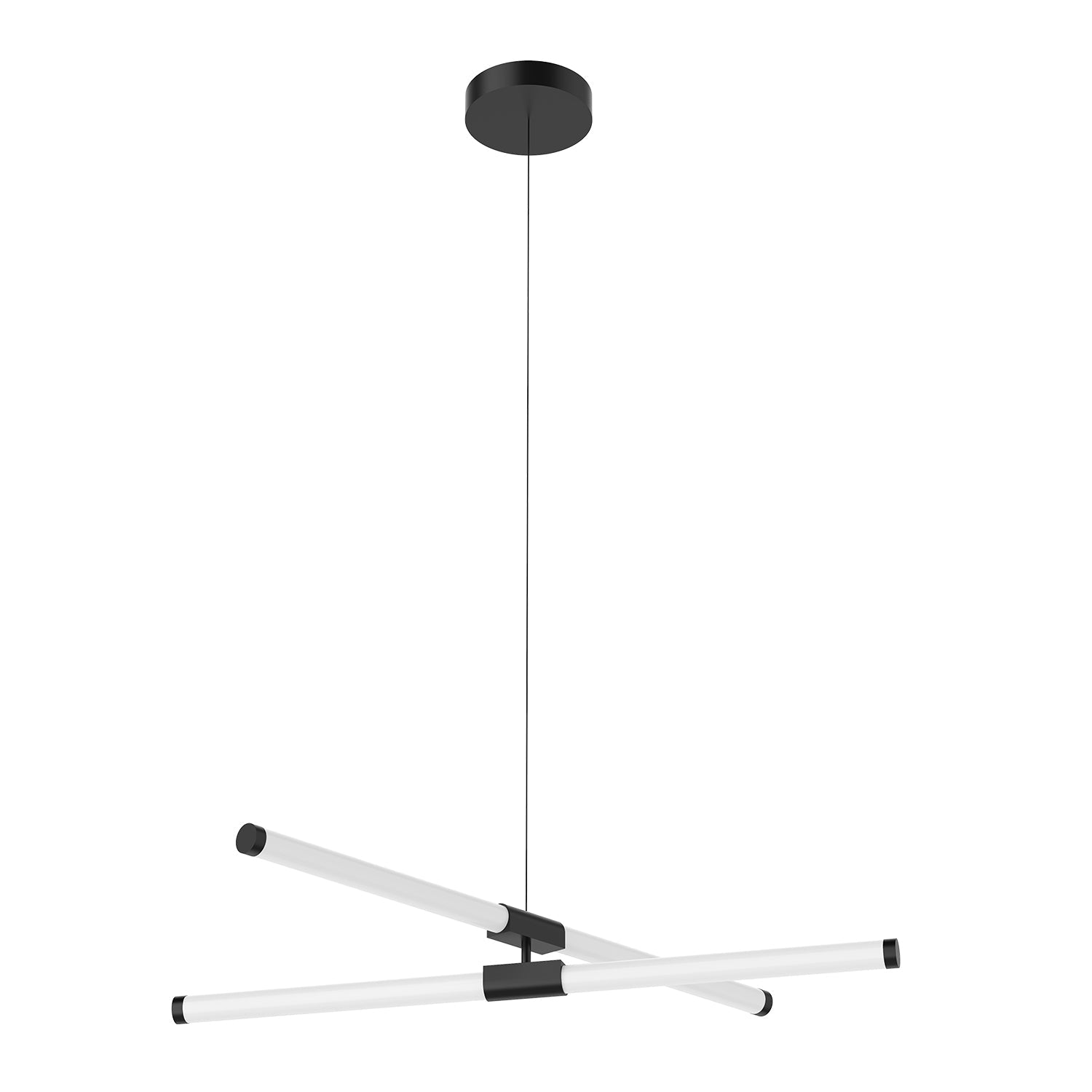Kuzco Akari black chandelier CH18537-BK