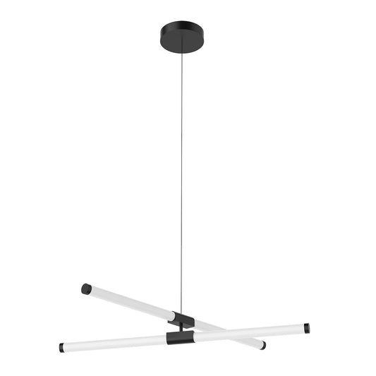 Kuzco Akari black chandelier CH18537-BK