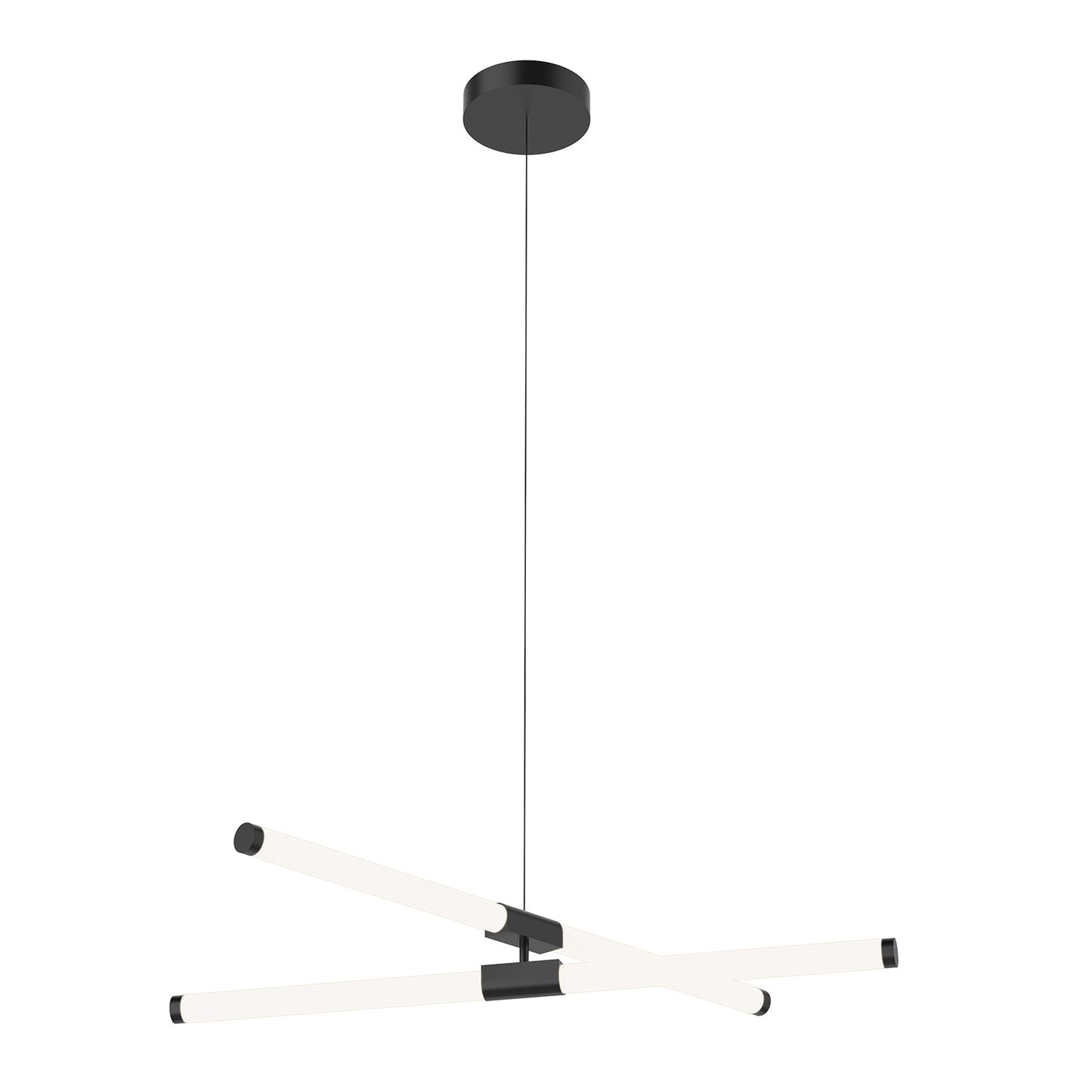 Kuzco Akari black [universal voltage and 0-10 dimming] chandelier CH18537-BK-UNV-010