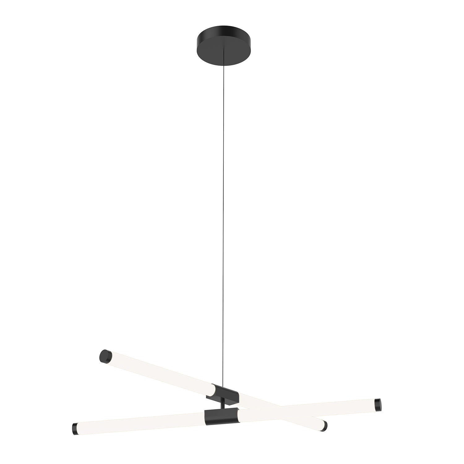 Kuzco Akari black [universal voltage and 0-10 dimming] chandelier CH18537-BK-UNV-010