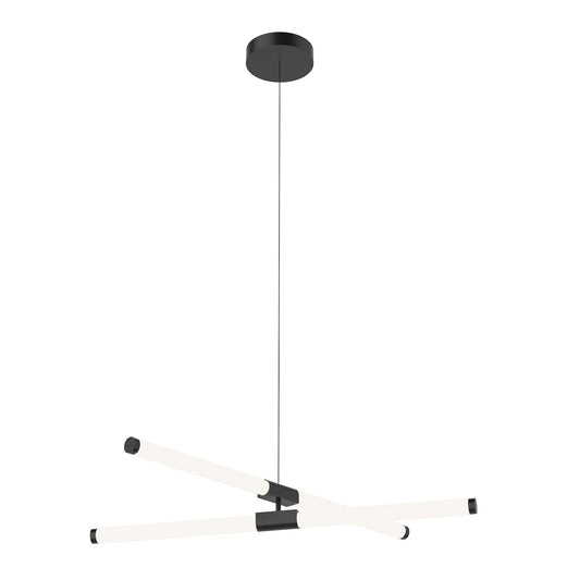 Kuzco Akari black [universal voltage and 0-10 dimming] chandelier CH18537-BK-UNV-010