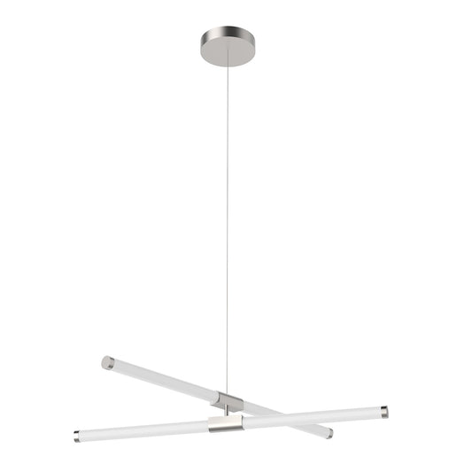 Kuzco Akari brushed nickel chandelier CH18537-BN