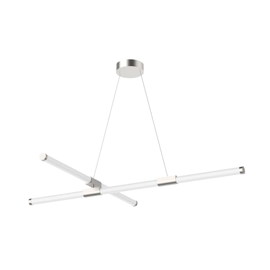 Kuzco Akari brushed nickel [universal voltage and 0-10 dimming] chandelier CH18548-BN