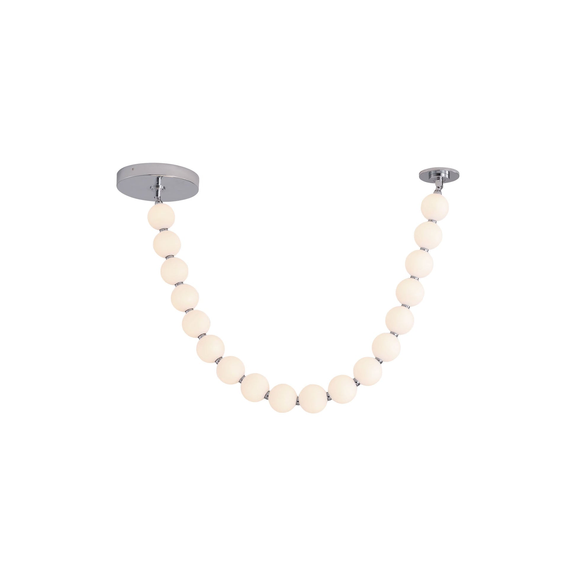 Alora Akoya chrome [universal voltage and 0-10 dimming] pendant PD321718CH-UNV-010