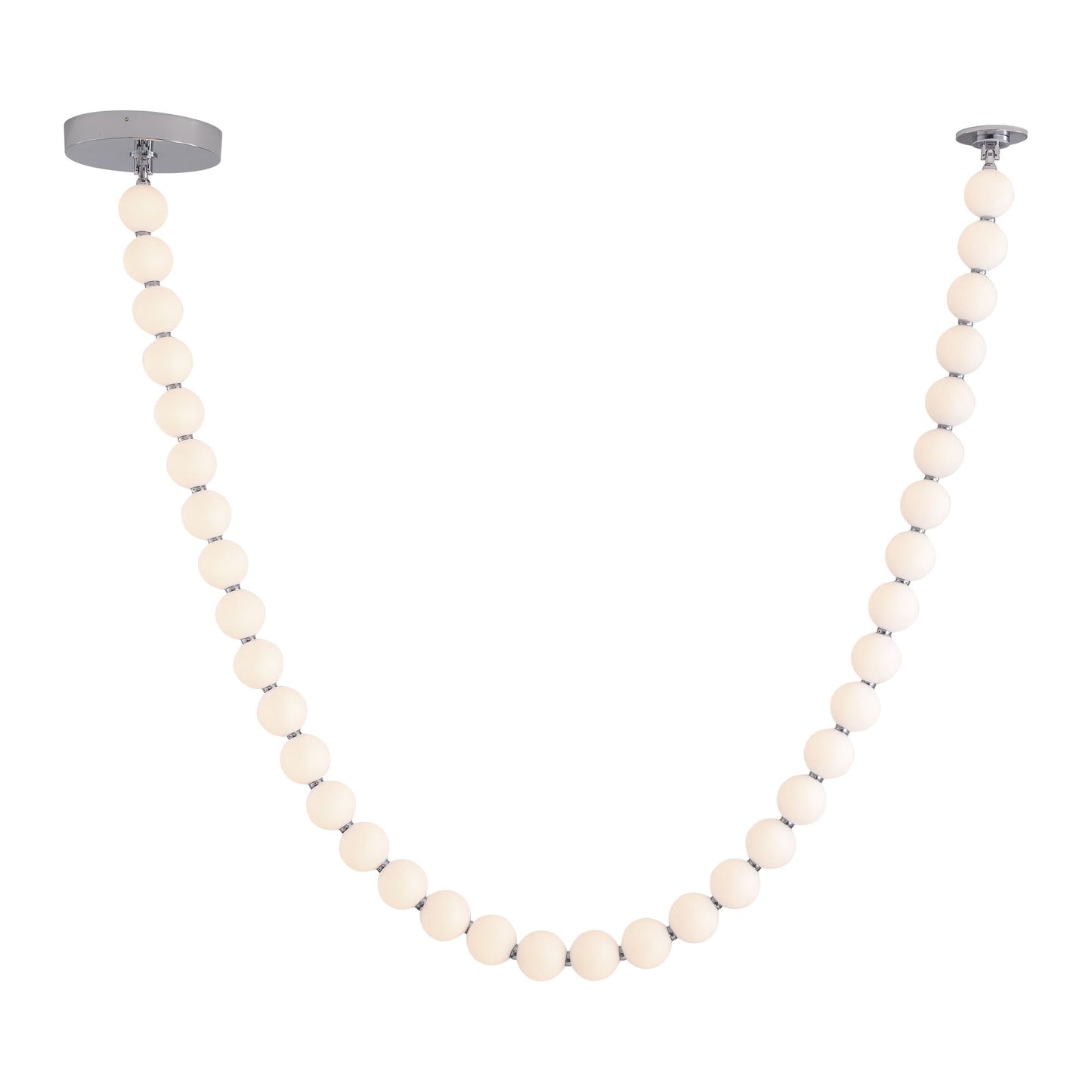 Alora Akoya chrome [universal voltage and 0-10 dimming] pendant PD321736CH-UNV-010