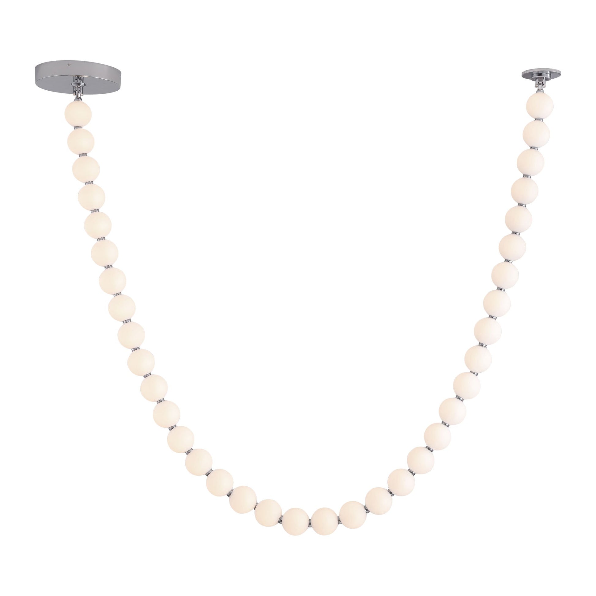 Alora Akoya chrome [universal voltage and 0-10 dimming] pendant PD321736CH-UNV-010