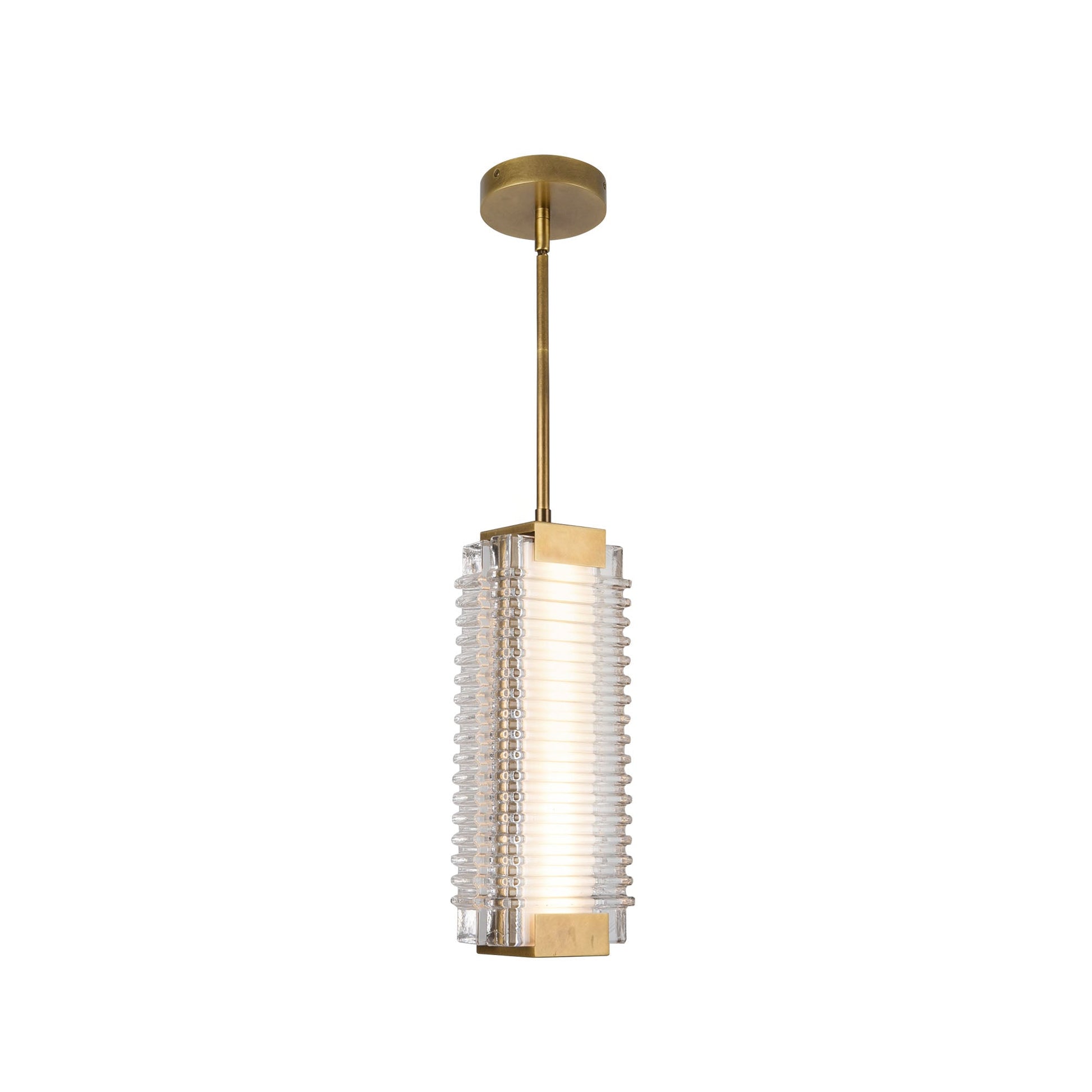 Alora Alai vintage brass pendant PD374316VBCR-UNV