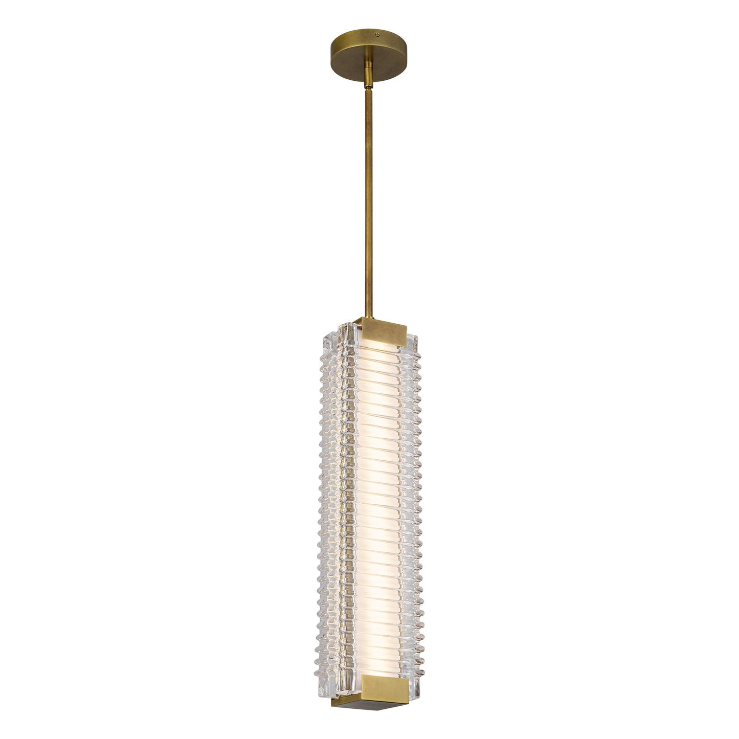 Alora Alai vintage brass pendant PD374624VBCR-UNV