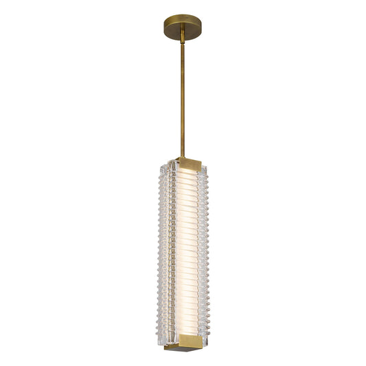 Alora Alai vintage brass pendant PD374624VBCR-UNV