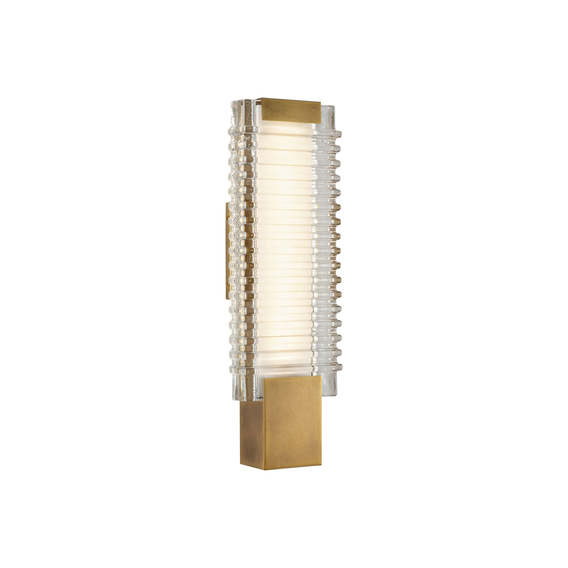 Alora Alai vintage brass vanity light WV374118VBCR