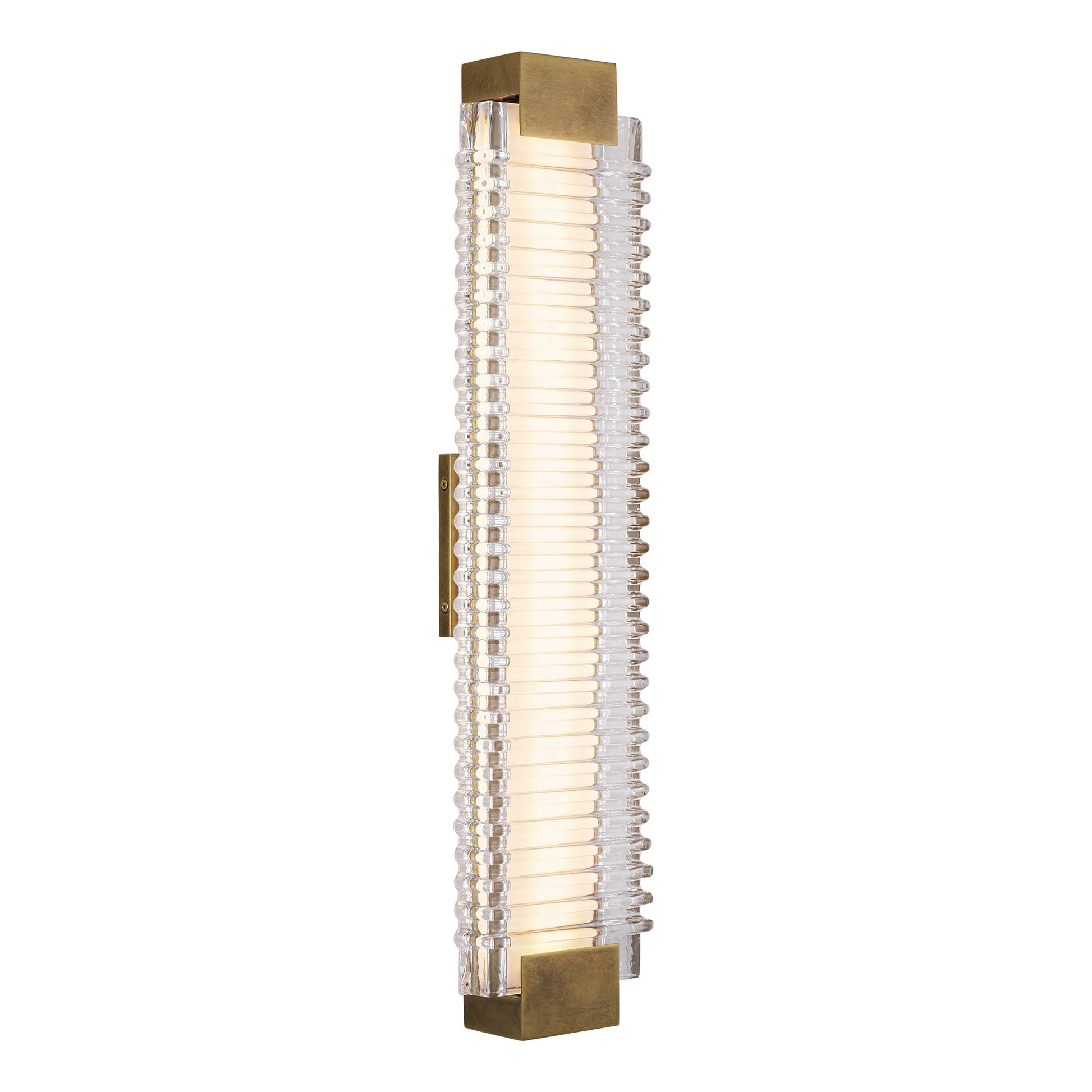 Alora Alai vintage brass vanity light WV374225VBCR