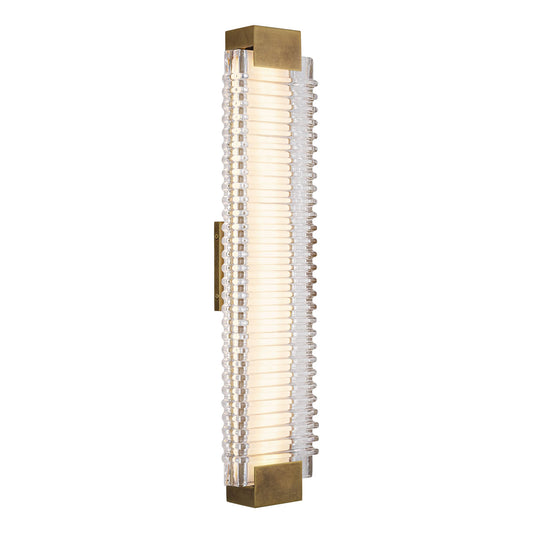 Alora Alai vintage brass vanity light WV374225VBCR