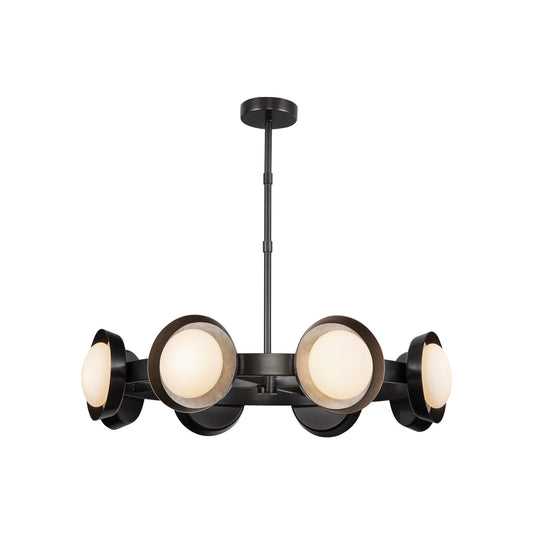 Alora Alonso urban bronze [universal voltage] chandelier CH320837UB-UNV