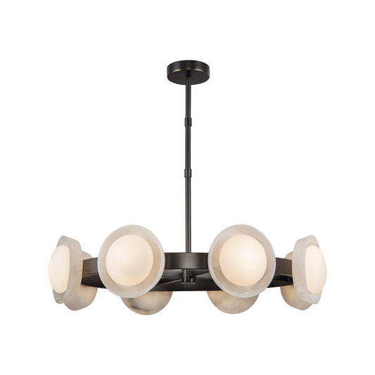Alora Alonso urban bronze chandelier CH320837UBAR-UNV