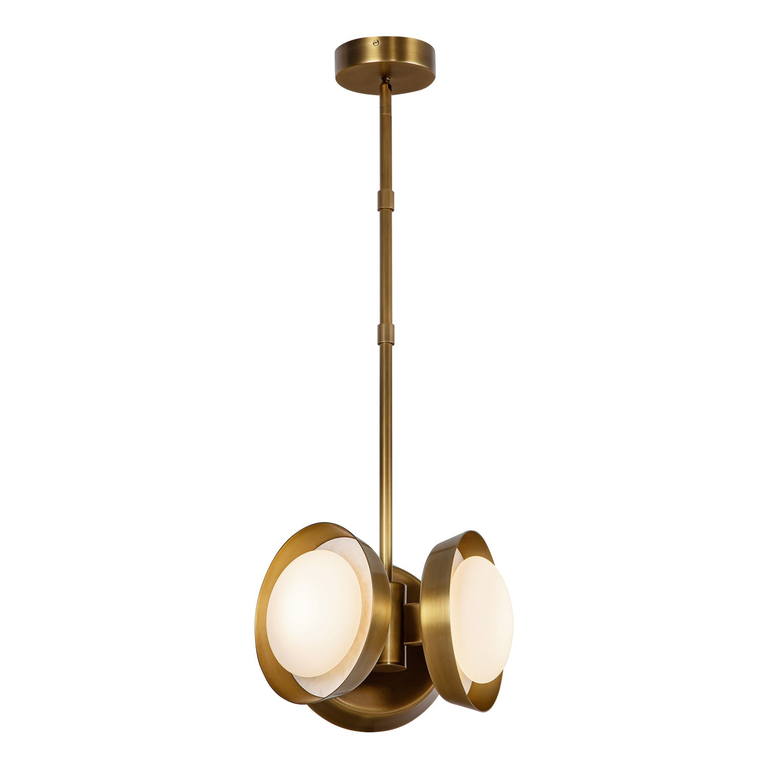 Alora Alonso vintage brass [universal voltage] pendant PD320313VB-UNV