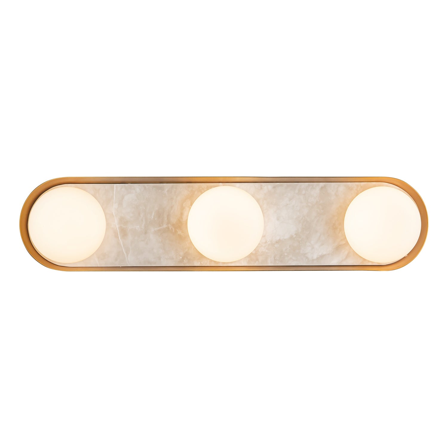 Alora Alonso vintage brass vanity light WV320323VB