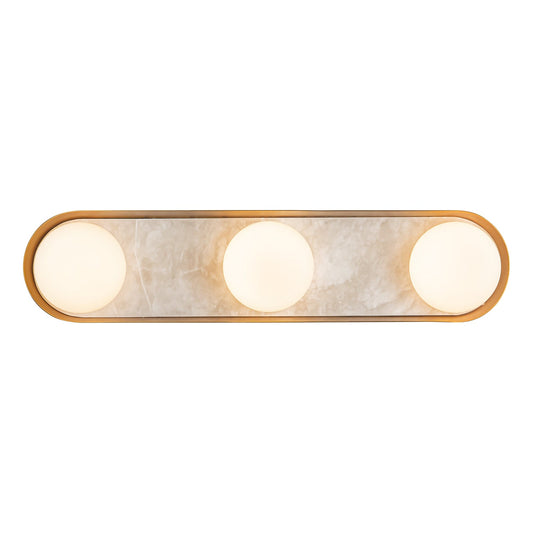 Alora Alonso vintage brass vanity light WV320323VB