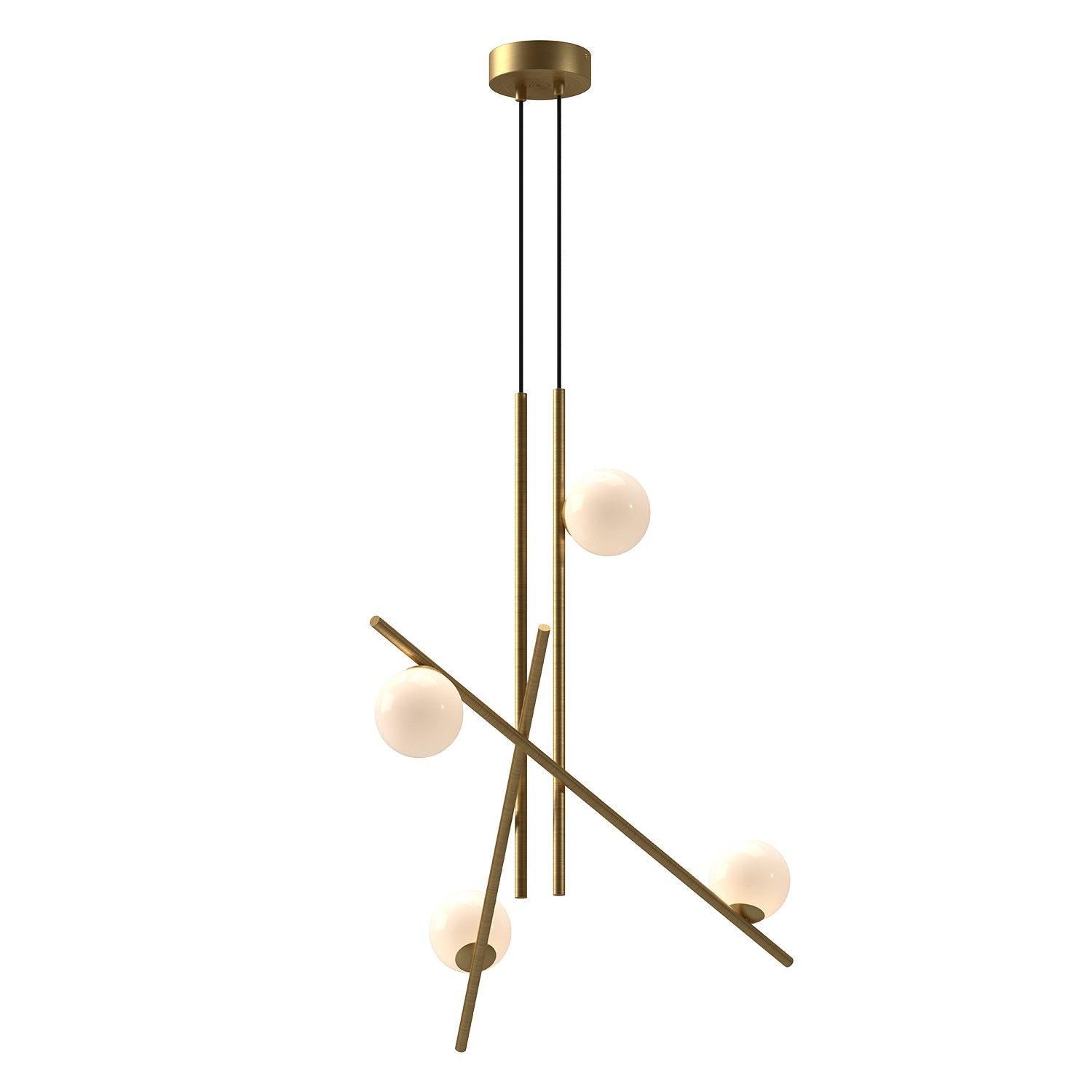 Kuzco Amara brushed gold chandelier CH89832-BG/GO