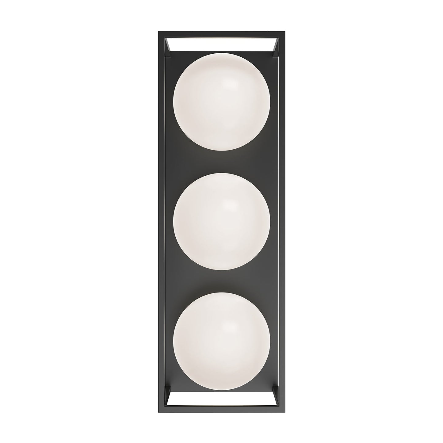 Alora Mood Amelia black exterior wall sconce EW519339BK