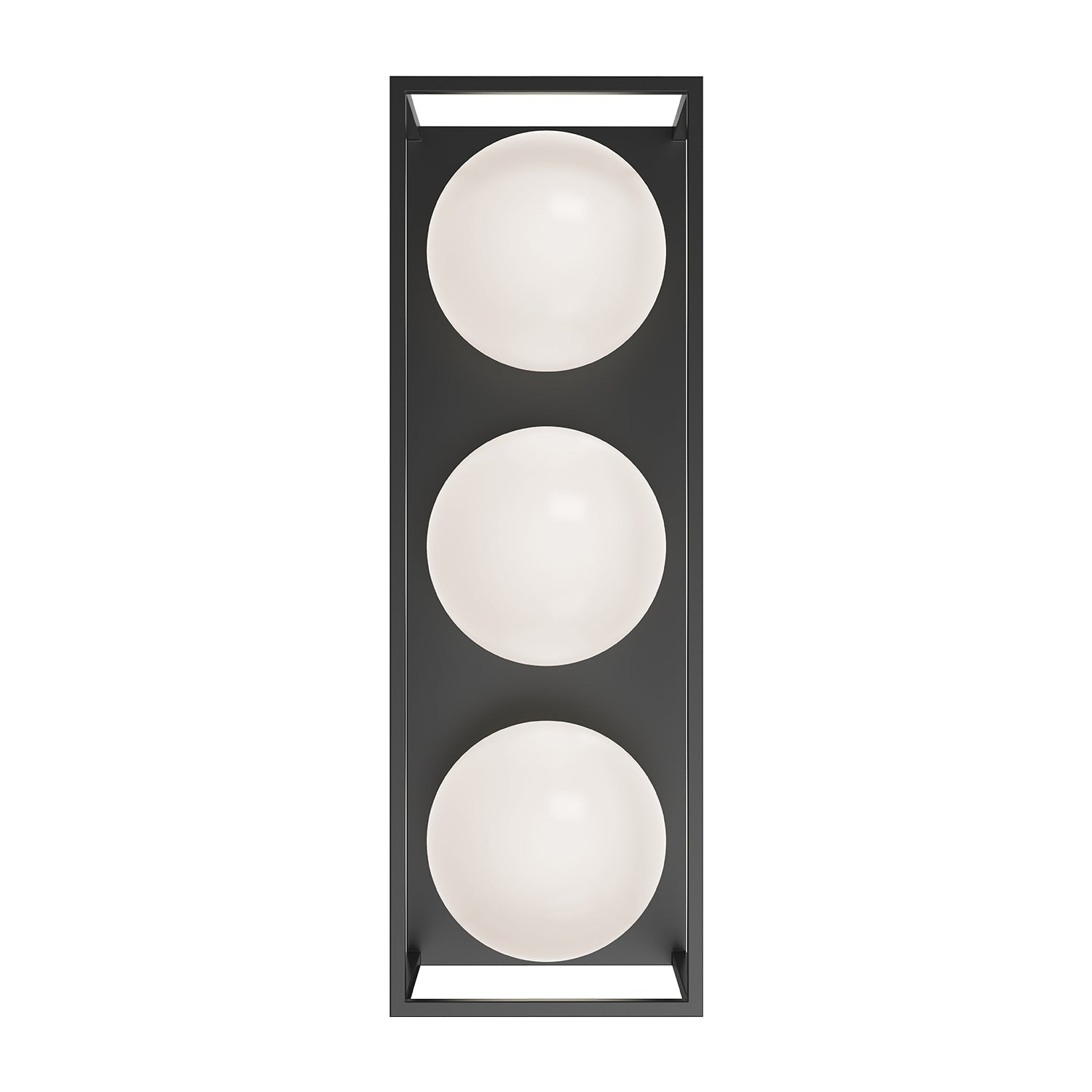 Alora Mood Amelia black exterior wall sconce EW519339BK