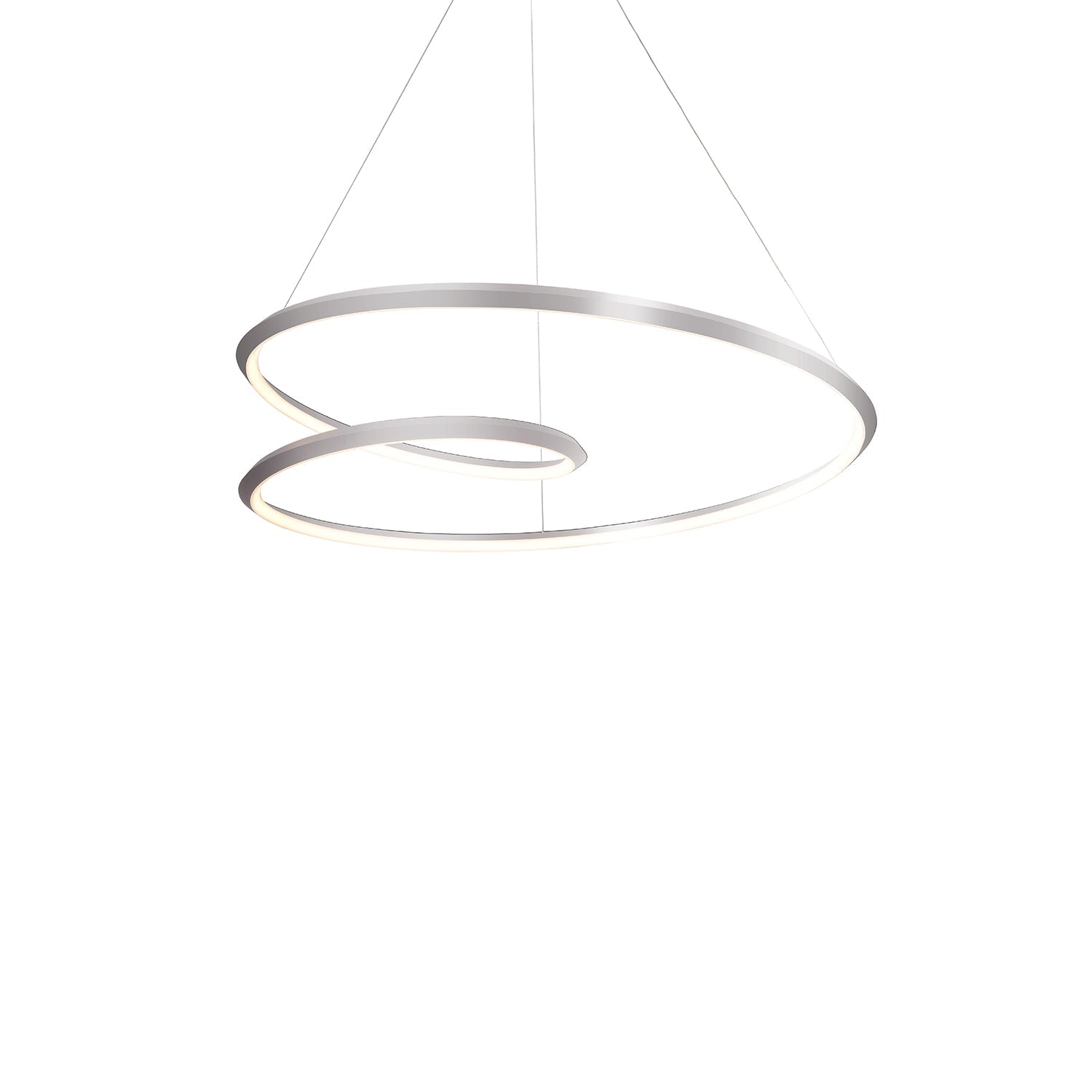Kuzco Ampersand brushed nickel [universal voltage] pendant PD22332-BN-UNV
