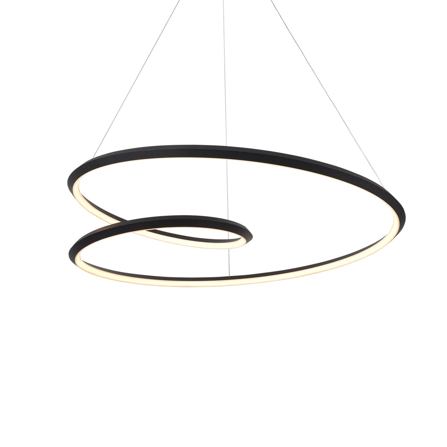 Kuzco Ampersand black [universal voltage and 0-10 dimming] pendant PD22339-BK-UNV-010