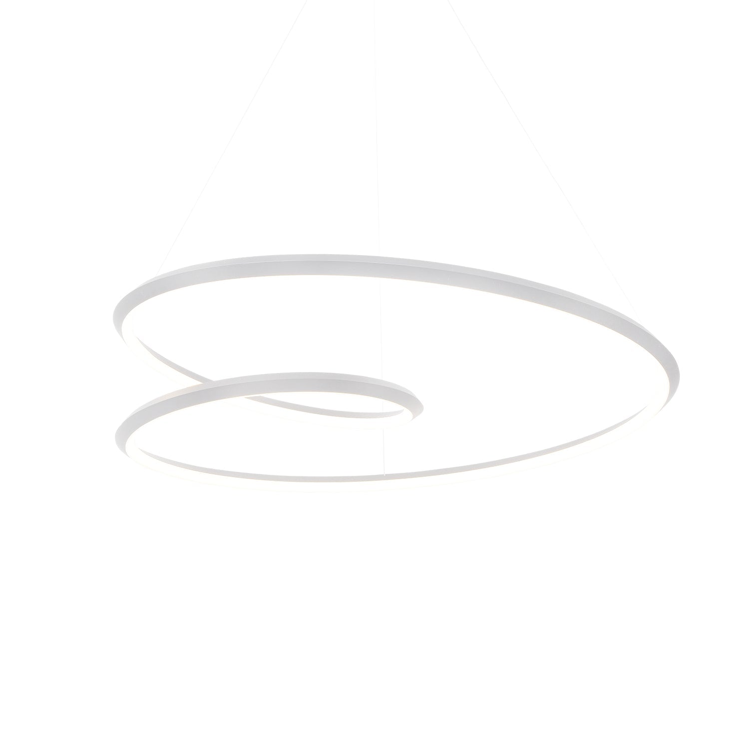 Kuzco Ampersand white pendant PD22339-WH