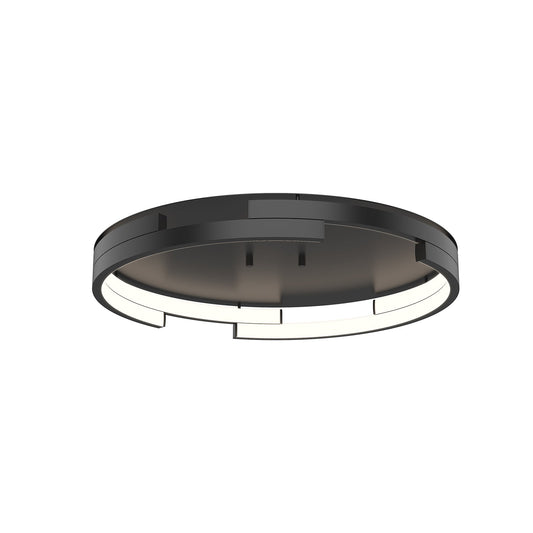 Kuzco Anello Minor black [universal voltage and 0-10 dimming] flush mount FM52719-BK