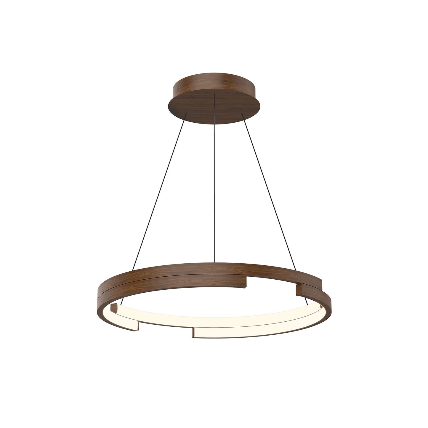 Kuzco Anello Minor walnut pendant PD52719-WT
