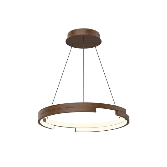 Kuzco Anello Minor walnut [universal voltage] pendant PD52719-WT-UNV-010