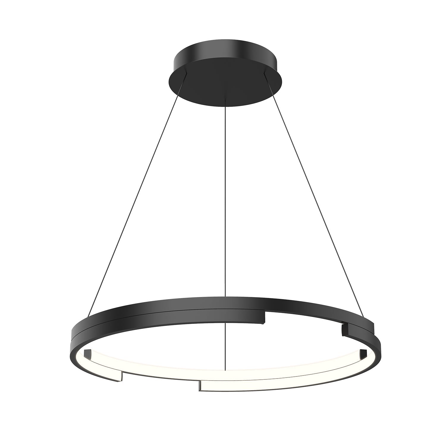 Kuzco Anello Minor black pendant PD52724-BK