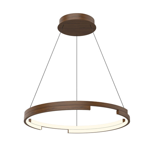 Kuzco Anello Minor walnut pendant PD52724-WT