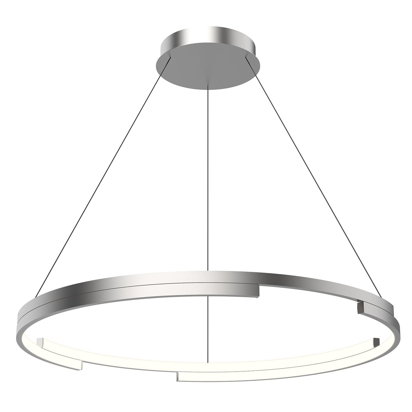 Kuzco Anello Minor brushed nickel [universal voltage] pendant PD52732-BN-UNV