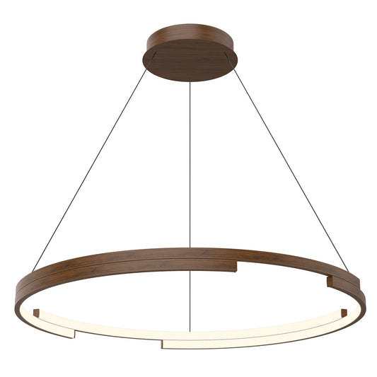 Kuzco Anello Minor walnut [universal voltage] pendant PD52732-WT
