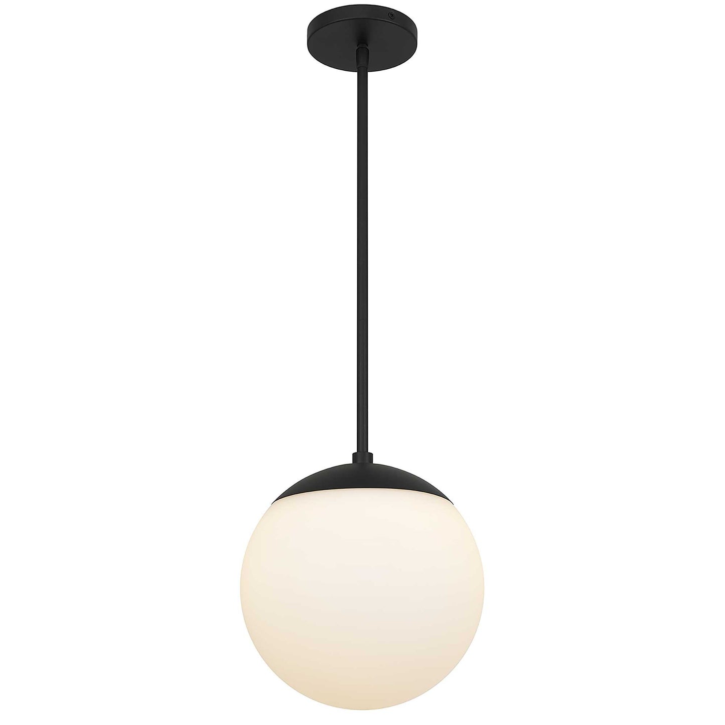 Alteck Rondure 10 inch sand black LED outdoor pendant