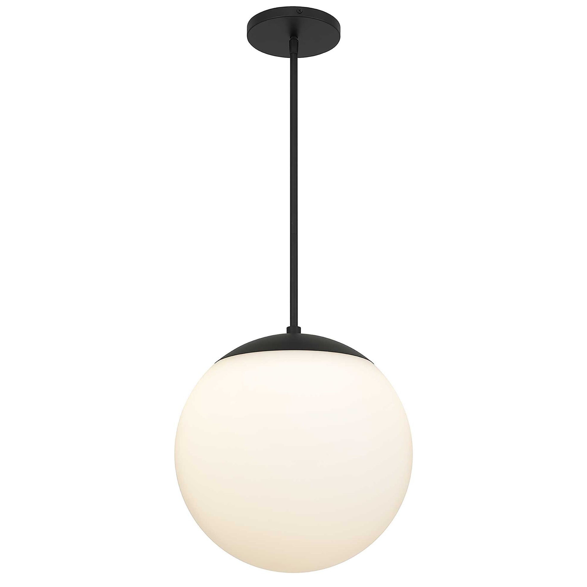 Alteck Rondure 14 inch sand black LED outdoor pendant