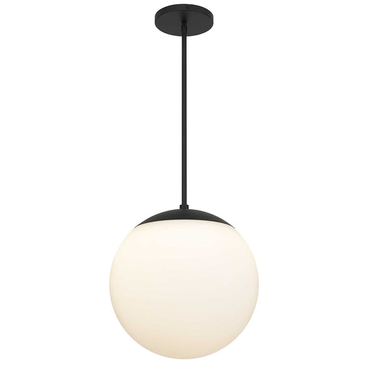 Alteck Rondure 14 inch sand black LED outdoor pendant