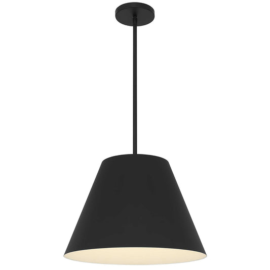 Alteck Jaz 16 inch sand black LED outdoor pendant