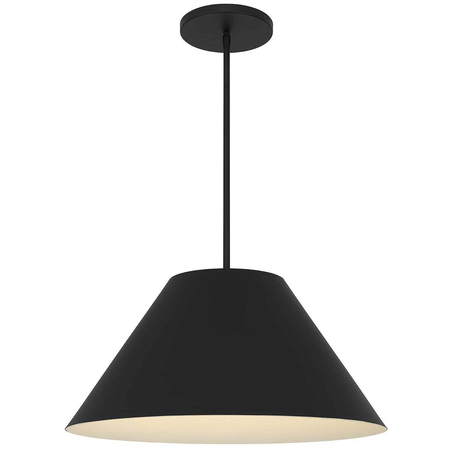 Alteck Jaz 21.875 inch sand black LED outdoor pendant