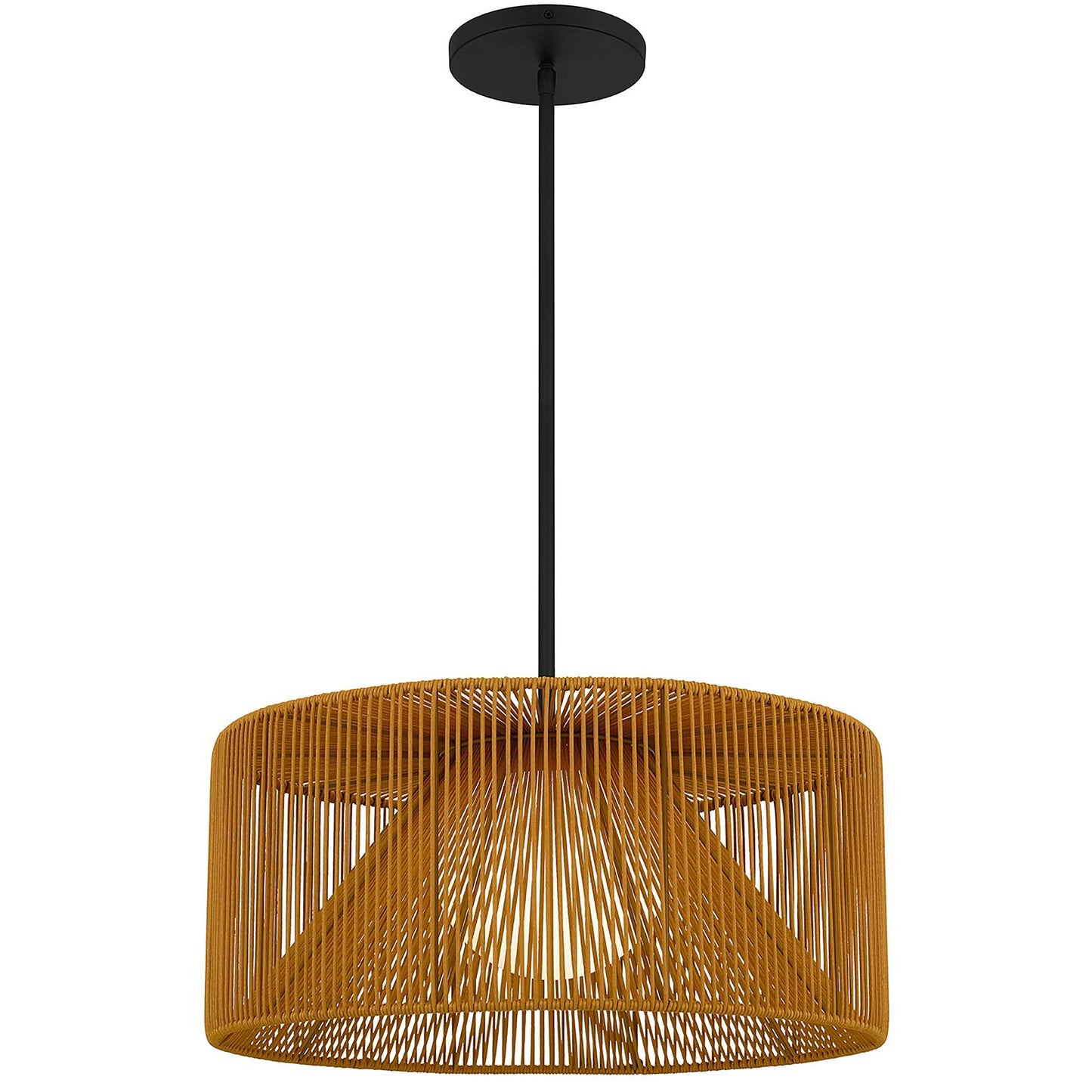 Alteck Key west 22 inch sand black LED outdoor pendant