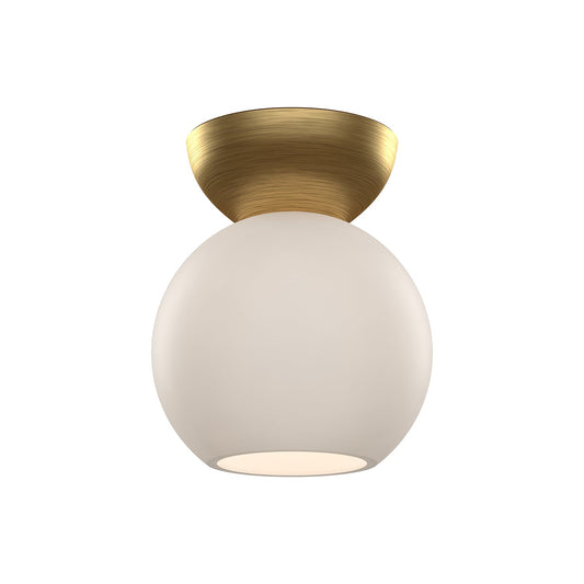 Kuzco Arcadia brushed gold semi-flush mount SF59706-BG/OP