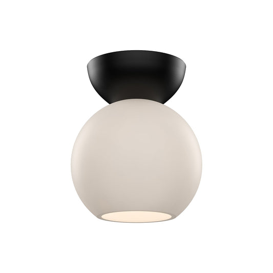Kuzco Arcadia black semi-flush mount SF59706-BK/OP
