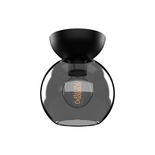 Kuzco Arcadia black semi-flush mount SF59706-BK/SM