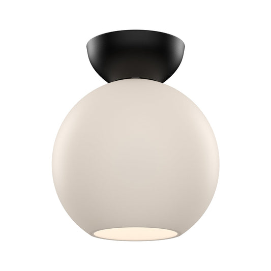 Kuzco Arcadia black semi-flush mount SF59708-BK/OP