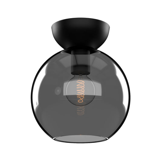 Kuzco Arcadia black semi-flush mount SF59708-BK/SM