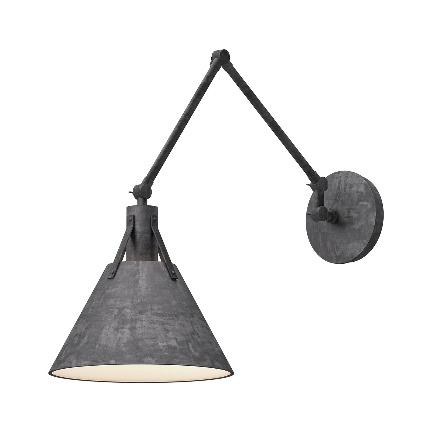 Alora Mood Archer steel shade vanity light WV584510SL