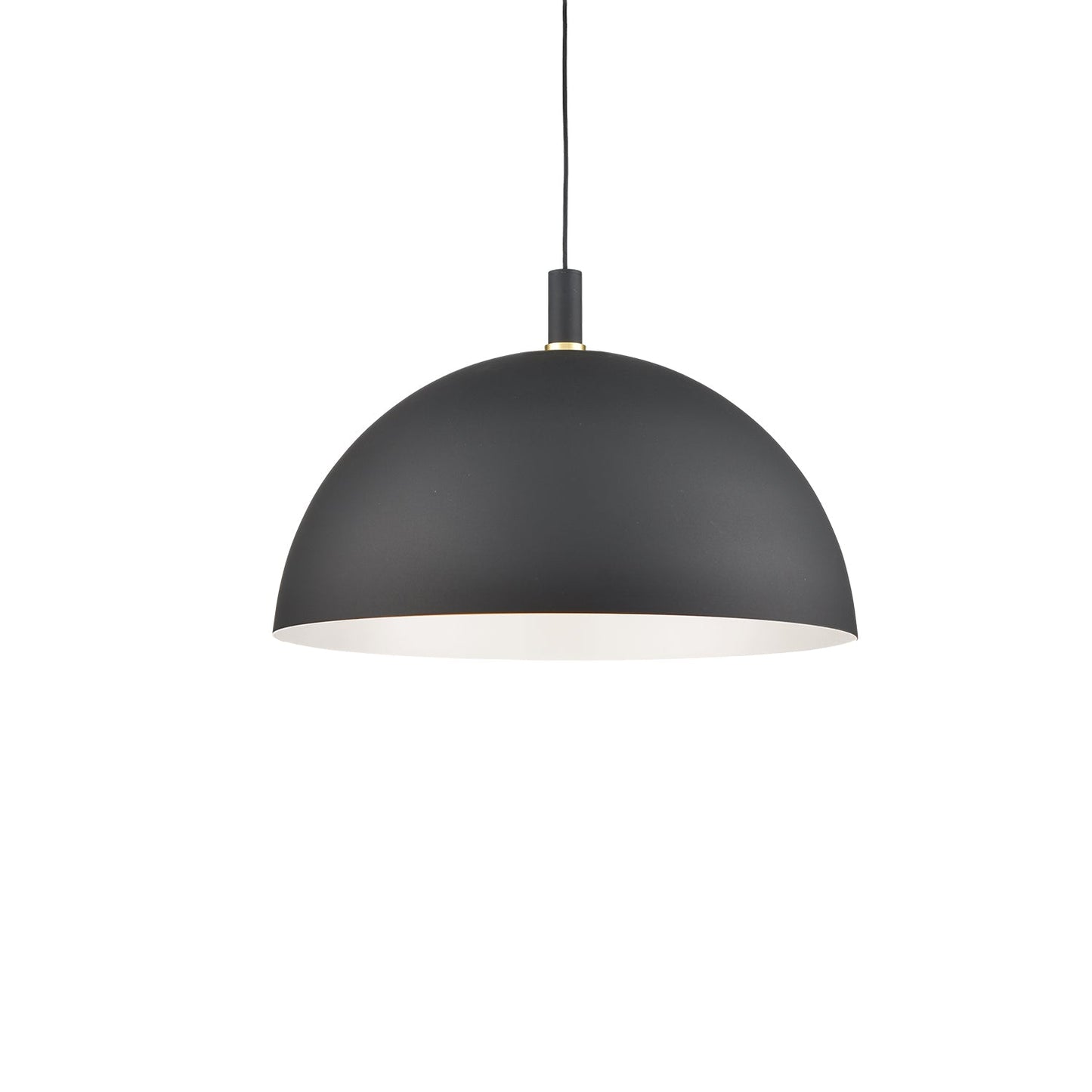 Kuzco Archibald black with gold detail pendant 492332-BK/GD