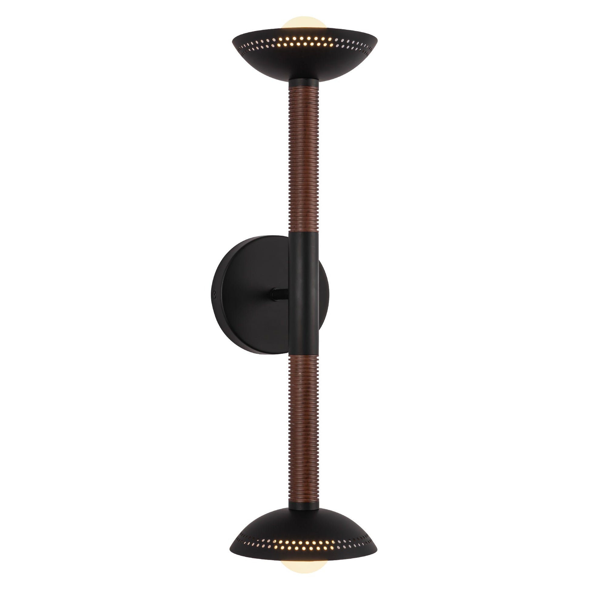Alora Mood Arden matte black vanity light WV616223MBOP-UNV