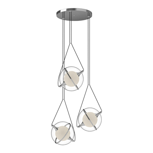 Kuzco Aries chrome chandelier CH76728-CH